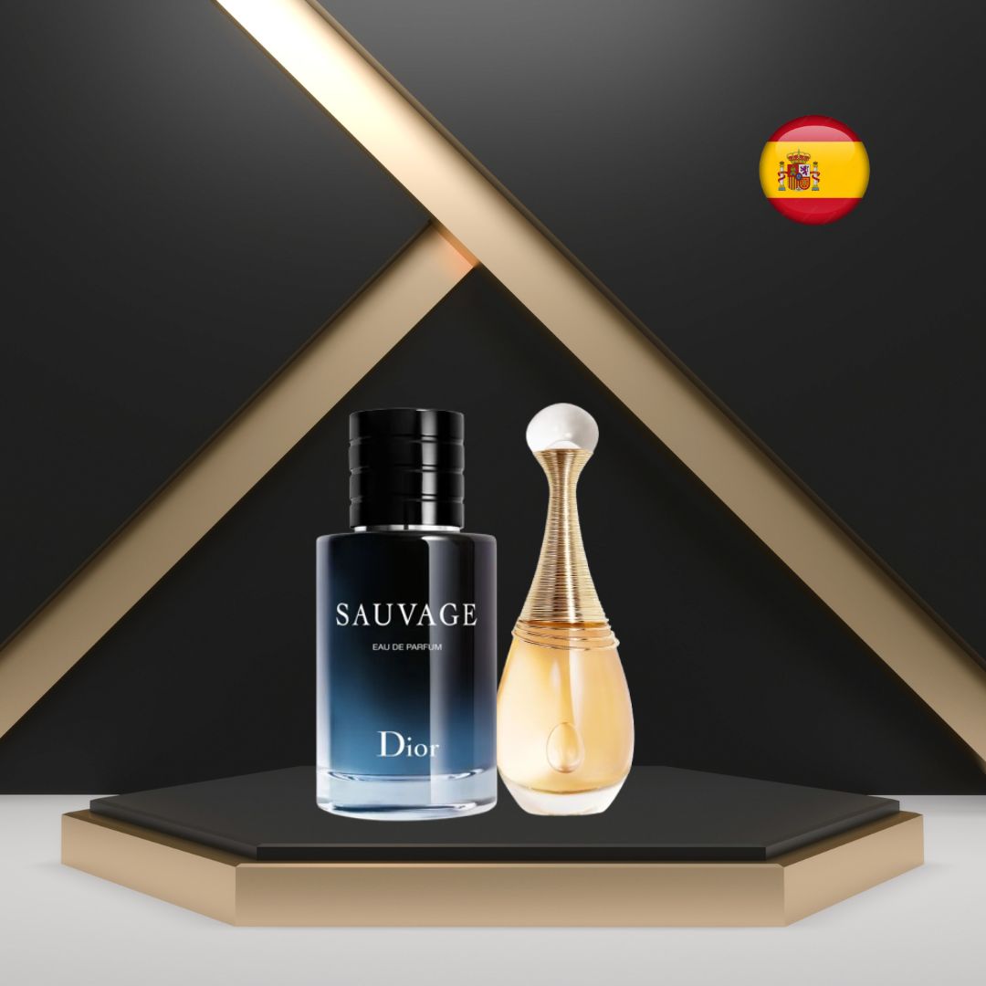 Pack 2 Perfumes Dior Sauvage+Jadore